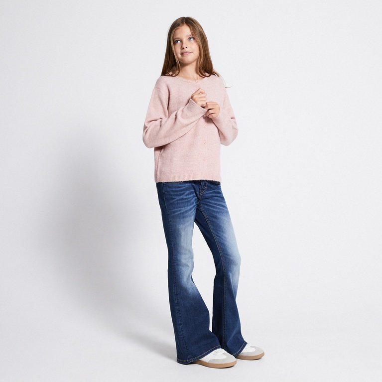 Basic knit cardigan "Audrey star"